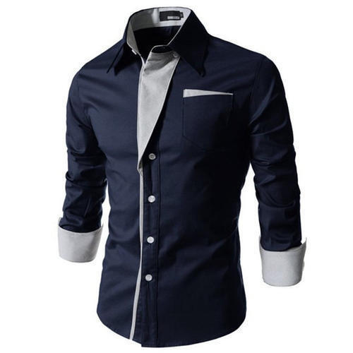 Casual Wear Full Sleeves Men Stylish Shirts